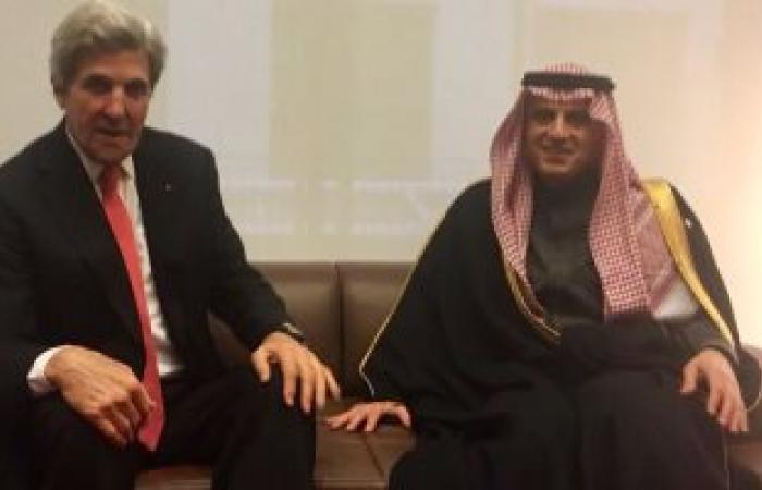 مباحثات سعودية أمريكية على هامش مؤتمر السلام بباريس