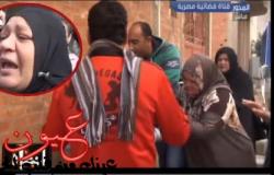بالفيديو || لحظات إعتداء شيخ مسجد بالضرب على الإعلاميه منى العراقي والأهالي يحاولون إنقاذها