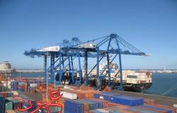 ميناء دمياط يستقبل 13 سفينة حاويات وبضائع اليوم