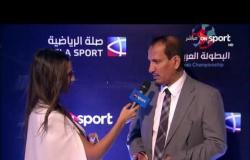 لقاء مع عبد الرحمن نمر نائب رئيس نادى الهلال السعودى على هامش حفل قرعة البطولة العربية