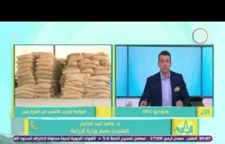 8 الصبح - د/حامد عبد الدايم يوضح تفاصيل وأخبار موسم حصاد القمح مقارنة بموسم العام الماضي