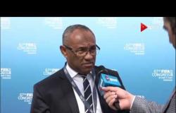 كونجرس الفيفا 67 - لقاء خاص مع أحمد أحمد رئيس الاتحاد الأفريقي لكرة القدم