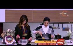 مطبخ الهوانم - طريقة عمل "الكنافة بالمهلبية والموز" مع الشيف غادة نواره ونهى عبد العزيز