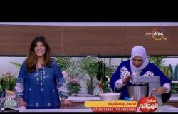 مطبخ الهوانم - طريقة عمل "معمول الملبن أو كعك حلقوم" من الشيف جميلة الطشاني ونهى عبد العزيز
