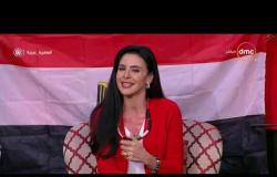 السفيرة عزيزة - تهنئة ( جاسمين طه - نهى عبدالعزيز ) على فوز المنتخب الوطني بتأهيله لكأس العالم 2018