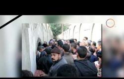 الأخبار - جنازة شعبية مهيبة في مدينة كفر شكر بمحافظة القليوبية لأحد ضحايا بئر العبد