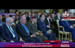 تغطية خاصة - كلمة الرئيس السيسي خلال القمة المصرية الروسية بقصر الاتحادية