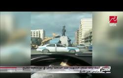 تمثال الشهيد عبدالمنعم رياض يطيح برئيس حي شرق بورسعيد