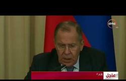 الأخبار - وزير الخارجية الروسي: روسيا ستمضي قدما في تسليم سوريا نظام الدفاع الصاروخي