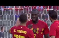 بلجيكا ومصر - الهدف الأول لمنتخب بلجيكا في مرمى مصر عن طريق لوكاكو