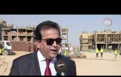 الأخبار - وزير التعليم العالي يتفقد أعمال الإنشاءات بجامعة الملك سلمان في جنوب سيناء