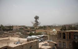 اليمن... التحالف يقصف محافظة صعدة على الحدود مع السعودية