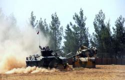 المدفعية التركية تقصف مناطق شمال سوريا