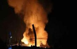 بالفيديو : جرحى بحريق في مخيم الهول شمالي سوريا