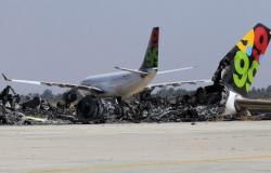 غلق مطار طرابلس بسبب طائرة مسيرة مجهولة الهوية
