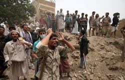 4 مقاطع تظهر قصف قوات التحالف لمواقع الحوثيين (فيديو)