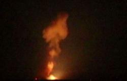 بالفيديو : سوريا.. انفجارات في مستودعات أسلحة تهز محيط مطار حلب