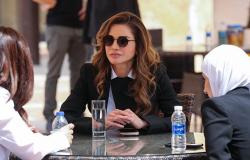 بالصور...الملكة رانيا تلتقي سيدة تركيا الأولى والأخيرة تشكرها باللغة "العربية"