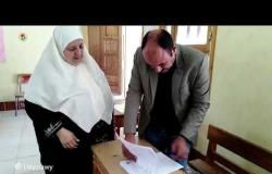 الاستفتاء|توافد المواطنين على لجان الاقتراع بالسيدة زينب