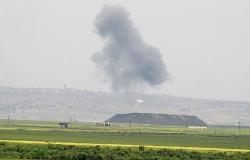 شاهد... صاروخ "زلزال" يضرب تحصينات "جبهة النصرة" بريف حماة