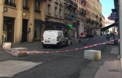 انفجار في شارع للمشاة بليون الفرنسية