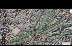 8  الصبح - رصد الحالة المرورية بشوارع العاصمة من خلال " Google Earth "