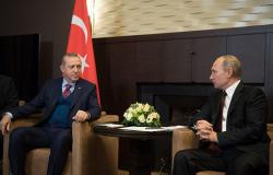 بوتين وأردوغان يبحثان الوضع في سوريا هاتفيا