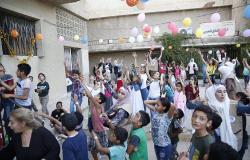 السوريون يحتفون بيوم الأطفال المشردين (صور+فيديو)