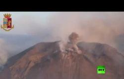 ثورة بركان "جزيرة الأثرياء" بإيطاليا