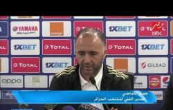 ماذا قال جمال بلماضي حول تقنيه الفار في مباراة الجزائر وكوت ديفوار