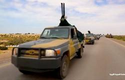 الجيش الليبي يدمر مخازن أسلحة لقوات الوفاق في غريان