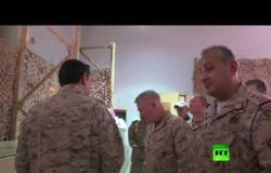 رئيس القيادة المركزية الأمريكية يعاين صواريخ الحوثيين في الخرج السعودية