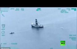 وزارة الدفاع التركية تنشر فيديو لسفن حربية ترافق سفن التنقيب في شرق المتوسط