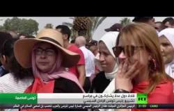 تونس تشيع رئيسها الراحل السبسي