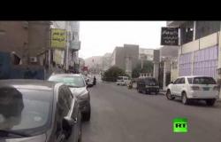 شاهد.. اشتباكات في محيط قصرالمعاشيق الرئاسي في عدن