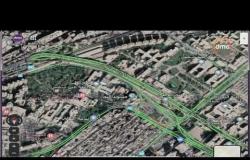 8 الصبح - أستعراض للحالة المرورية من خلال خرائط google maps