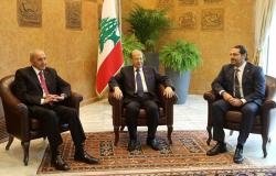 انعقاد جلسة لمجلس الوزراء في لبنان ببعبدا