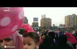 بالبالونات وتكبيرات العيد.. سكان "الجيزة" يحتفلون عقب صلاة عيد الأضحى