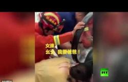قشاط سلّم متحرك يكاد يجهز على ذراع طفلة في الصين