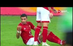 لحظة إصابة رامي ربيعة في مباراة الأهلي واطلع برة - دوري أبطال إفريقيا