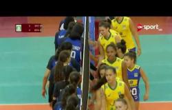 منتخب البرازيل للكرة الطائرة "ناشئين - سيدات" يفوز على مصر في مبارة ودية