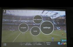 تقنية للتحكم بالتلفاز عبر الإيماءات اليدوية أثناء مشاهدة كرة القدم