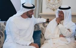 ولي عهد أبوظبي يستقبل وزيرالطاقة السعودي الجديد (فيديو)