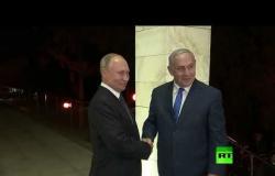 الرئيس بوتين يستقبل نتنياهو في سوتشي