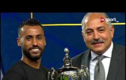 مراسم تسليم كأس السوبر المصري للأهلي وفرحة عارمة للاعبين