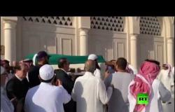 تشييع جثمان الرئيس التونسي السابق زين العابدين بن علي في المدينة المنورة