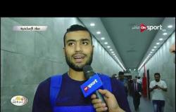 تصريحات حسام حسن مهاجم سموحة عقب فوز فريقه على إنبي بالدوري