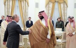 بوتين: معظم ما تم تحقيقه تم بمبادرة الأمير محمد بن سلمان