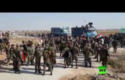 الجيش السوري يتوجه الى منطقة عالية على طريق الحسكة حلب الدولي غرب الحسكة
