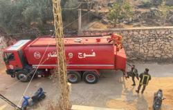 بالفيديو... مواطنون يطردون وزيرا لبنانيا من مركز مختص بمساعدة المنكوبين من الحرائق